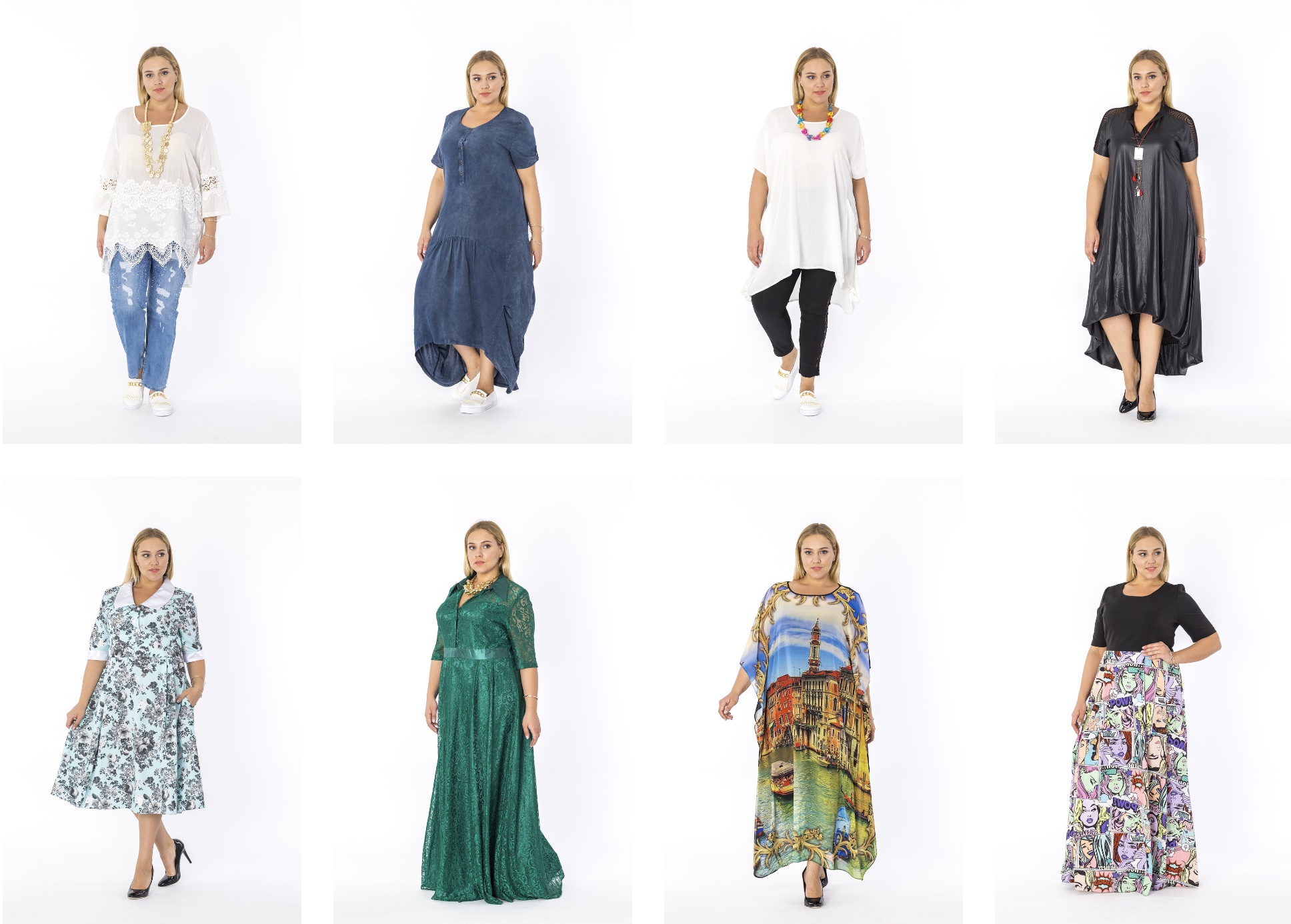 grote maten kleding model